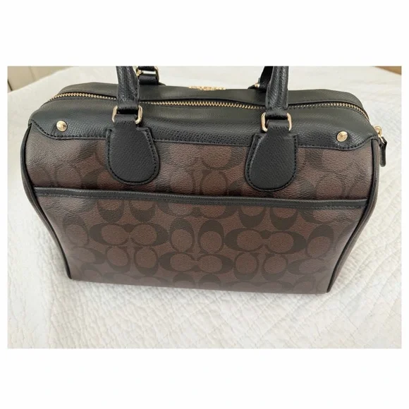 Coach Bennett Satchel Bag in Signature - Picture 3 of 16